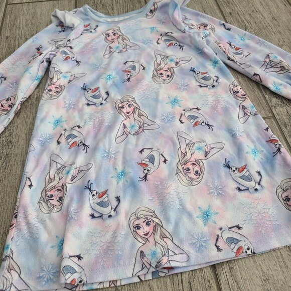 Disney Frozen Elsa & Olaf Nightgown Toddler Girls 4T - Picture 4 of 8